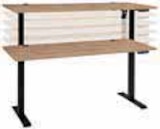 E-Schreibtisch Furnier 160x72x77 cm Angebote bei Zurbrüggen Witten für 139,90 €