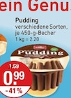 Pudding im V-Markt Prospekt Pudding von im aktuellen V-Markt Prospekt für 0,99 €