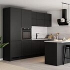 Brico Dépôt Ville-la-Grand - Promo Cuisine Heline noir mat Promo Cuisine Heline noir mat à 429,00 € dans le catalogue Brico Dépôt à Ville-la-Grand
