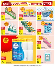 Promos WC dans le catalogue "GROS VOLUMES = PETITS PRIX" de Carrefour WC en promo dans le catalogue Carrefour à la page 10