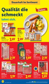 Feinkostlebensmittel im aktuellen Lidl Prospekt (Mannheim) Feinkostlebensmittel im Lidl Prospekt "LIDL LOHNT SICH" mit 71 Seiten (Mannheim)