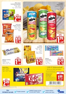 Chips im aktuellen E center Prospekt (Rostock) Chips im E center Prospekt "Top Angebote" mit 40 Seiten (Rostock)