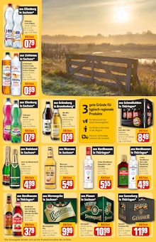 Getränke im REWE Prospekt "Dein Markt" mit 36 Seiten (Jena)