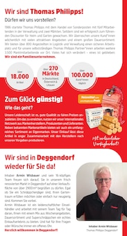 Thomas Philipps Deggendorf Prospekt der aktuellen Woche, gültig von 19.10.2026 bis 24.10.2026 Aktueller Thomas Philipps Deggendorf Prospekt "Top Angebote" mit 24 Seiten