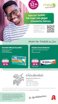 Aktueller mea - meine apotheke Prospekt "Unsere Juni-Angebote" für Norderstedt Aktueller mea - meine apotheke Prospekt für Norderstedt mit Seiten