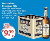Premium Pils von Warsteiner im aktuellen V-Markt Prospekt für 9,99 €