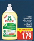 Spül-Gel Zitronenminze Angebote von Frosch bei E center Falkensee für 1,79 €