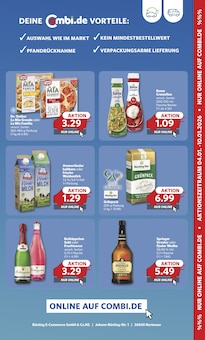 Vodka im combi Prospekt "Markt - Angebote" mit 29 Seiten (Osnabrück)