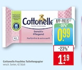 Feuchtes Toilettenpapier Angebote von Cottonelle bei Marktkauf Stuttgart für 0,99 €