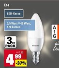 Aktuelles LED-Kerze Angebot bei E center in Reutlingen ab 4,99 €