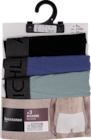 PACK DE 3 BOXERS HOMME INEXTENSO à Auchan Hypermarché dans Saulnes