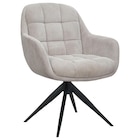 ARMLEHNSTUHL Sitzfläche 360° drehbar, inklusive Armlehnen, automatische Rückholfunktion Webstoff Taupe von Johann Jakob im aktuellen XXXLutz Prospekt für 212,16 €