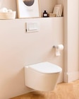 Pack WC suspendu sans bride Margaux Jacob Delafon - Jacob Delafon en promo chez Castorama Montrouge à 349,90 €