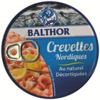 Crevettes Nordiques - BALTHOR - Supermarchés Match à Lille Crevettes Nordiques - BALTHOR en promo chez Supermarchés Match Lille à 5,98 €