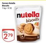 Nutella Biscuits Angebote von Ferrero bei GLOBUS Neunkirchen für 2,79 €