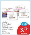 Anti-Falten Experte Gesichtscreme von L'Oréal Paris für 3,79 € bei budni im Angebot Anti-Falten Experte Gesichtscreme von L'Oréal Paris im aktuellen budni Prospekt