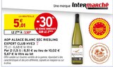 AOP alsace blanc sec riesling hve3 - EXPERT CLUB dans le catalogue Intermarché Super