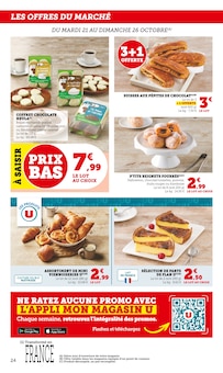 Promotion Flan dans le prospectus Super U, valable du 21/10/2025 au 02/11/2025 Promo Flan dans le catalogue Super U du moment à la page 24