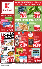 Aktueller Kaufland Supermarkt Prospekt in Leipheim und Umgebung, "Aktuelle Angebote" mit 58 Seiten, 09.04.2026 - 15.04.2026