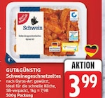 Schweinegeschnetzeltes Gyros Art von Gut&Günstig im aktuellen EDEKA Prospekt
