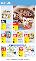 Prix et réduction Dessert surgelé dans le prospectus Carrefour en cours Offre Dessert surgelé dans le catalogue Carrefour du moment à la page 25