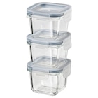 + Vorratsbehälter mit Deckel quadratisch/Glas im Angebot bei IKEA in Bayreuth + Vorratsbehälter mit Deckel quadratisch/Glas Angebote von IKEA 365+ bei IKEA Bayreuth für 4,49 €