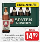Münchner Hell im Angebot bei Trinkgut in Mainz Münchner Hell Angebote von Spaten bei Trinkgut Mainz für 14,99 €