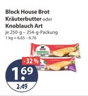 Brot Kräuterbutter von Block House im aktuellen V-Markt Prospekt