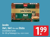 2in1 Angebote von Jacobs bei famila Nordost Pinneberg für 1,99 €