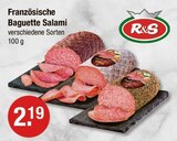 Französische Baguette Salami Angebote von R&S bei V-Markt Regensburg für 2,19 €