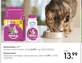 Katzenfutter "1+" oder Katzenmilch Angebote von Whiskas bei BayWa Bau- und Gartenmärkte Würzburg für 1,39 €