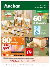 Catalogue Supermarchés Auchan Hypermarché en cours à Neuville-lès-Dieppe et alentours, Auchan, 66 pages, 16/04/2024 - 22/04/2024
