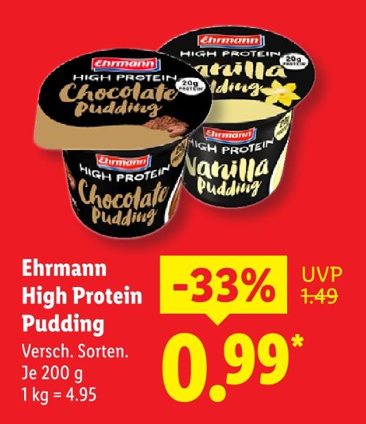 High Protein Pudding