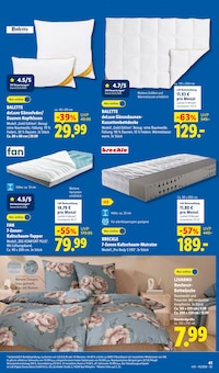 Kopfkissen im aktuellen Lidl Prospekt (Aachen) Kopfkissen im Lidl Prospekt "LIDL LOHNT SICH" mit 75 Seiten (Aachen)