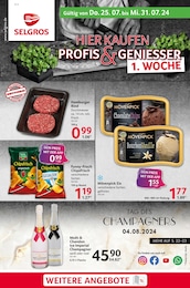 Aktueller Selgros Supermärkte Prospekt für Quickborn: cash & carry mit 32} Seiten, 25.07.2024 - 31.07.2024