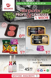 Aktueller Selgros Supermarkt Prospekt in Ammersbek und Umgebung, "cash & carry" mit 32 Seiten, 25.07.2024 - 31.07.2024