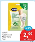 Fussmaske Aloe Vera von Scholl im aktuellen budni Prospekt