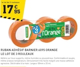 Tout Faire La Tourette - Promo Ruban adhésif 6095 Orange Promo Ruban adhésif 6095 Orange à 17,95 € dans le catalogue Tout Faire à La Tourette