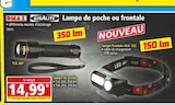 Promo Lampe de poche ou frontale à 14,99 € dans le catalogue Norma à Besançon