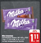 EDEKA Seßlach - Schokolade Angebot im Prospekt Schokolade bei EDEKA im Seßlach Prospekt für 1,11 €