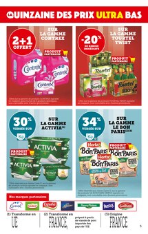 Promotion Bière dans le prospectus U Express, valable du 14/03/2023 au 26/03/2023 Promo Bière dans le catalogue U Express du moment à la page 5