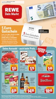 Aktueller REWE Prospekt "Dein Markt" Seite 1 von 26 Seiten