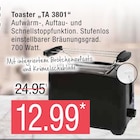 Toaster "TA 3801"  im aktuellen Marktkauf Prospekt für 12,99 €