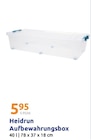 Aufbewahrungsbox Angebote von Heidrun bei Action Mainz für 5,95 €