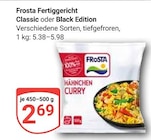 Fertiggericht Classic Angebote von Frosta bei GLOBUS Gera für 2,69 €