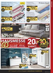 Bier im BRAUN Möbel-Center Prospekt "60 JAHRE BRAUN MÖBEL CENTER" mit 24 Seiten (Villingen-Schwenningen)