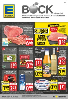 EDEKA Prospekt der Woche "Aktuelle Angebote" Seite 1, 21.09.2026 bis 26.09.2026 für Bonn Aktueller EDEKA Prospekt "Aktuelle Angebote" Seite 1 von 28 Seiten für Bonn