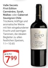 First Edition im Angebot bei GLOBUS in Weinheim First Edition Angebote von Valle Secreto bei GLOBUS Weinheim für 7,99 €