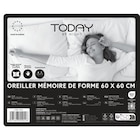 Oreiller - TODAY - Carrefour à Aubervilliers Oreiller - TODAY en promo chez Carrefour Aubervilliers à 11,99 €