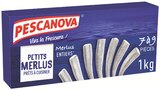 Petits Merlus entiers surgelés - PESCANOVA en promo chez Carrefour Market Petits Merlus entiers surgelés - PESCANOVA dans le catalogue Carrefour Market